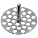 Ablaufsieb Edelstahl, mit Stift(133.0047.001)