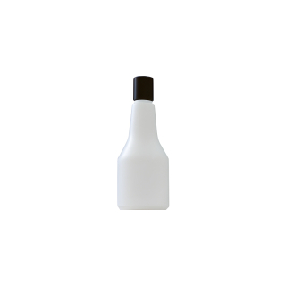 Kunststoffflasche rund, weiss (133.0007.750)
