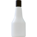 Kunststoffflasche rund, weiss (133.0007.750)