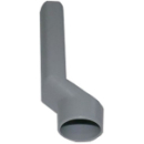 Standrohr abgekröpft Ø 44 mm, grau (40.000.341)