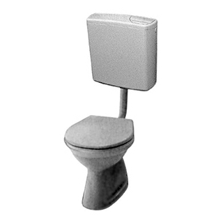 Standklosettanlage Pascha