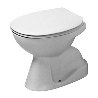 Standklosett Pascha-H Höhe 50 cm, Abgang senkrecht