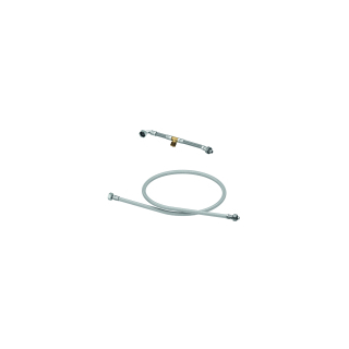 Wasseranschluss-Set Tece für Wandklosettelement Tece Profil Höhe 98 cm