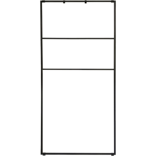 Handtuchregal Burgbad COCO Schwarz Matt